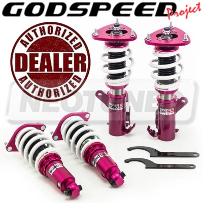 Para Scion FR-S 2013-16 Godspeed MonoSS Amortiguador Coilovers Suspensión Placa de inclinación Foto 1 de 4