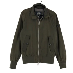 SUPERDRY Bomber Overcoat Jacket Coat Men Size M - Picture 1 of 10