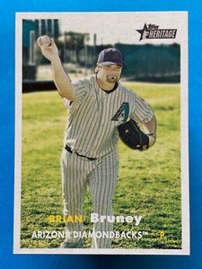 2006 Topps Heritage Brian Bruney #420