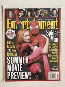 Entertainment Weekly April 2002 Spider-Man Tobey Dunst Spiderman MINT NO LABEL - Picture 1 of 1