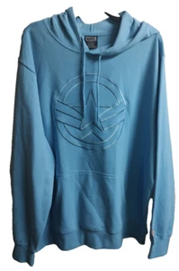 Marvel Captain America Hoodie Sweatshirt Bioworld Emb. Logo Men XL-46/48 #GA3 - Picture 1 of 4