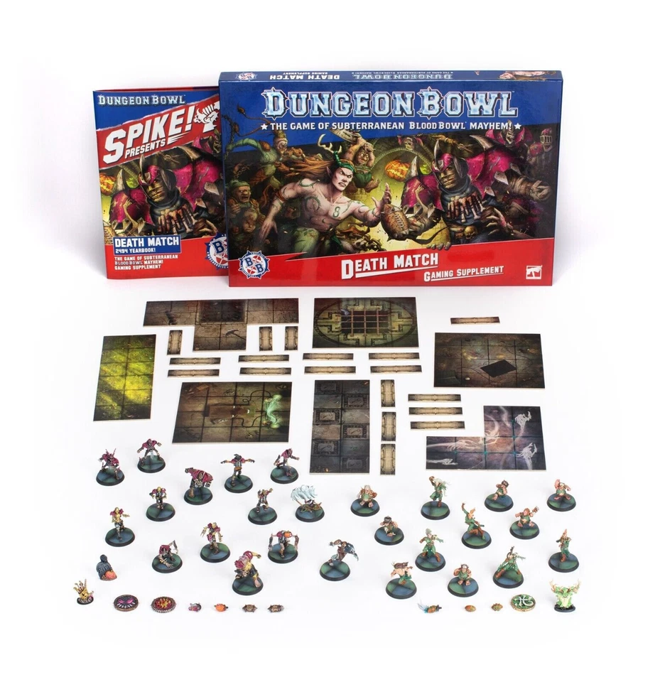 Death Match Dungeon Bowl Box Set - Warhammer AoS Blood Bowl - Brand New! 202-30 - Image 1 of 1