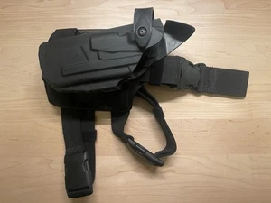 Safariland 7305 7TS SLS Left Hand Tactical Holster Black for Glock 19 - Picture 1 of 7