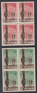 Südvietnam 1967 -MNH Briefmarken. Mi Nr.: I/II. 4er Block..........(EB) AR-00993 - Bild 1 von 2