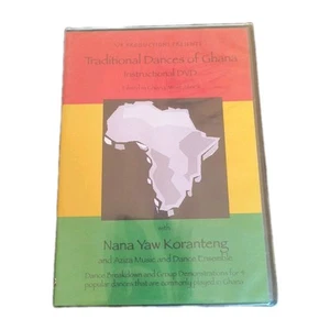 Traditional Dances of Ghana: Instructional DVD Filmed In Ghana West Africa NEW - Imagen 1 de 5