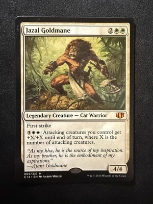 Jazal Goldmane 9 - M - Commander 2014 - Normal - MTG - LP - Image 1 of 2