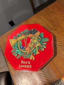 Vintage See's Bonbons Dose 1996 - Bild 1 von 4