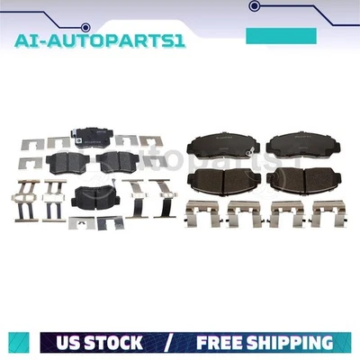 Kit de pastillas de freno delanteras traseras para Honda Accord 2003 2004 2005 2006 2007 Foto 1 de 4