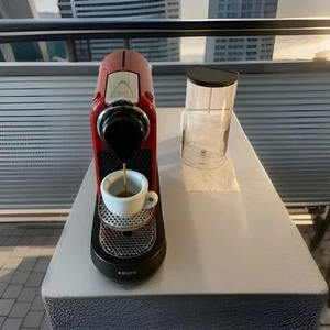 Krups XN741 Nespresso CitiZ Kapselmaschine Kaffeemaschine Kaffeautomat Rot - Bild 1 von 13