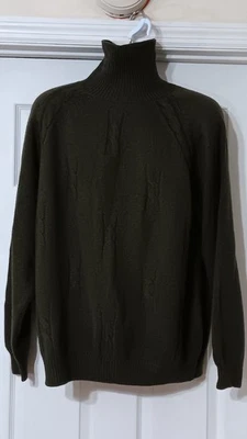 Suéter Gucci Años 80 Para Hombre Cuello Tortuga Talla 52 Hecho en Italia 100% Cabello Camel  Foto 1 de 3