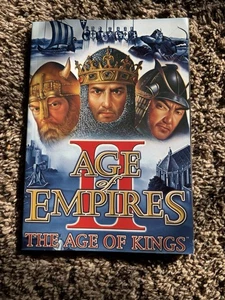 AGE OF EMPIRES 2 - THE AGE OF KINGS Spiel.  Nur Handbuch.  Sehr guter Zustand.  1999. - Bild 1 von 5