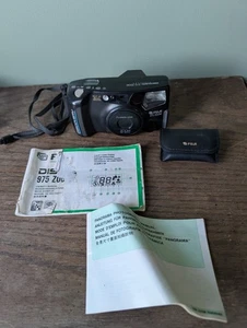 Cámara compacta Fuji Discovery 975 zoom 35 mm con manual sin probar - solo piezas - Imagen 1 de 11