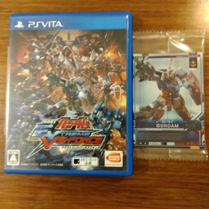 PSVita Mobile Suit Gundam EXTREME VS-FORCE Unopened with RX-78-2 Card - Picture 1 of 5