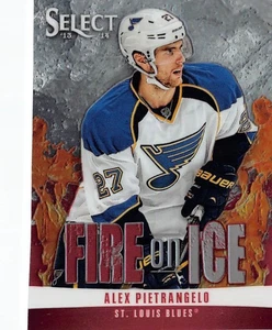 2013-14 Select Fire on Ice  Prizms Red TOR Fall Expo #FS31 Alex Pietrangelo /35 - Picture 1 of 2