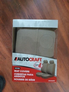 new autocraft bucket seat cover brown pair free shipping - Bild 1 von 1