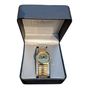 Vintage Service Employees Intl Union Local 1 SS Gold Tone Watch Stretch Band - Picture 1 of 6