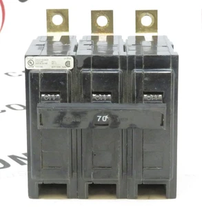 Eaton Cutler-Hammer QBHW3070H Quicklag 70A 3-Pole 240V Bolt-On Circuit Breaker - Picture 1 of 4