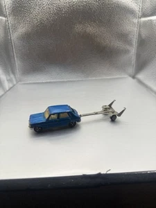 Vintage, Majorette No. No. 234 Simca 1100 TI, Made in France, With Trailer - Picture 1 of 12