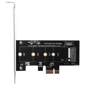 Add on Cards PCIE to M2 Adapter PCI Express 3.0 X1 to NVME SSD M2 PCIE9396 - Picture 1 of 10