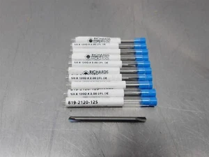 10 NEU! Richards MicroTool 1/8" Hartmetall Fasenfräser 120° 2FL D/E 819-2120-125 - Bild 1 von 3