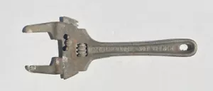 Vintage Covers Co. Ace Slip & Lock Nut Adjustable Wrench Tool 10-1/8" Bedford OH - Picture 1 of 5