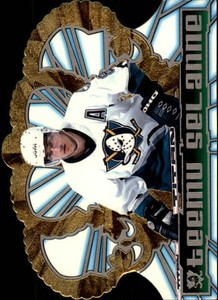 1998-99 Crown Royale Anaheim Ducks Hockey Card #5 Teemu Selanne