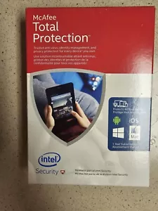 *MCAFEE 2016 Total Protection Unlimited Devices PC/Mac Brand New FACTORY SEAL* - Picture 1 of 2