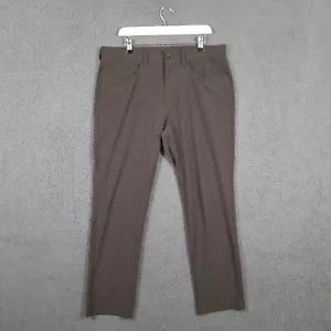CALLAWAY Trousers Mens W36 L32 Brown Golf Performance Stretch 5 Pocket - Picture 1 of 11