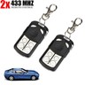 1 Pair Of Electric Garage Gate Door Cloning Remote Control Key Fob 433.92Mhz UK