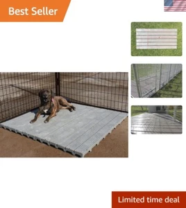 Tool-Free Installation 2' x 4' Raised Dog Flooring Panel - Safe for All Pets - Picture 1 of 9