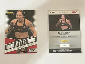 AMANDA NUNES 2021 Panini Instant UFC Main Attractions 1/325 #MA2 - Picture 1 of 3