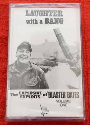 BLASTER SATES - UK CASSETTE TAPE - LAUGHTER WITH A BANG - BRAND NEW & SEALED - Image 1 of 4