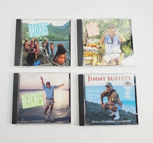 Jimmy Buffett 4 CD Lot Beach House on the Moon, Ballads, Bars and Beaches - Imagen 1 de 5