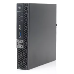 Dell Optiplex 5060 Micro Desktop i5-8500T 2,10GHz 16GB 512GB SSD Windows 11 Pro - Bild 1 von 6