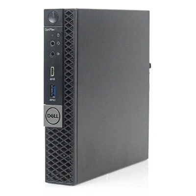 Dell Optiplex 5060 Micro Desktop i5-8500T 2.10GHz 16GB 512GB SSD Windows 11 Pro - Image 1 of 4