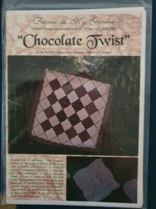 Quilt PatternChocolate Twist by Faeries in my garden preowned - Picture 1 of 2