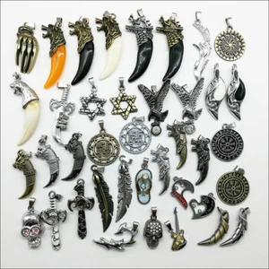 1X Men's Fashion Charms Pendants for Jewelry Making DIY Necklace - Picture 1 of 84