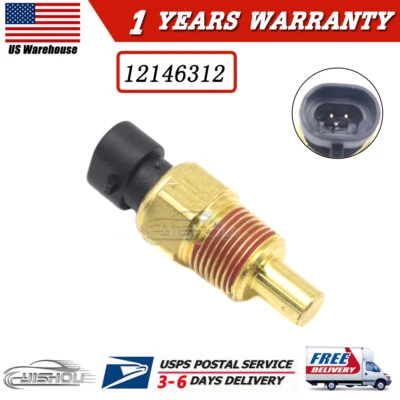 Coolant Temperature Sensor Water Temp Sender fits GMC Chevrolet Pontiac Cadillac - Image 1 of 4