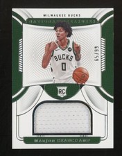2022-23 National Treasures MarJon Beauchamp Bucks RC Rookie Jersey /99