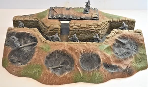 Atherton Scenics Painted WWII WWI Trench Center Interior Command Bunker - Picture 1 of 10
