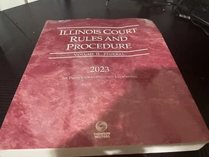 Illinois Court Rules and Procedure - Federal, 2023 ed. Vol. II - Picture 1 of 7