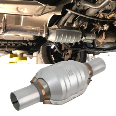 2" Universal Catalytic Converter High Flow EPA Compliant Stainless Steel Weld-On - Image 1 of 4