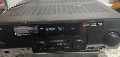 Kenwood VR-507 AV Receiver Dolby Digital DTS 5.1 Stereo Amplifier USED NO REMOTE - Image 1 of 4