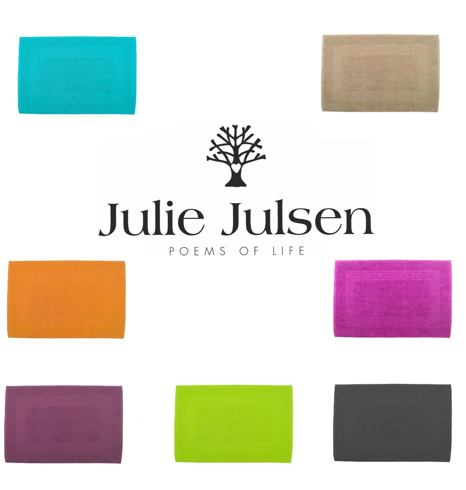 Julie Julsen Badvorleger Duschvorleger Badematte Badteppich Spirale 900gm2 - Bild 1 von 1