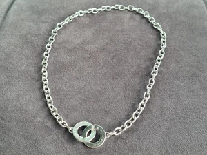 ⭐⭐⭐ NEW Very nice HOT-DIAMONDS silver 925 the chain is worn around the neck 36g. - Picture 1 of 10