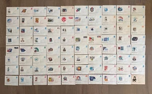 Lot Of RARE Space First Day Cover Envelopes Soviet USSR Russian Project FDC - Picture 1 of 17