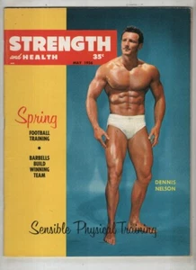 Strength & Health Mag Dennis Nelson Charles Vinci May 1956 090921nonr - Imagen 1 de 2