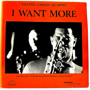 Dexter Gordon Quartet I Want More 1980 Vinyl Steeplechase Records 1st Press - Imagen 1 de 4