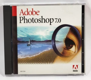 Adobe Photoshop 7 UPGRADE for Windows with Serial Number - Picture 1 of 4