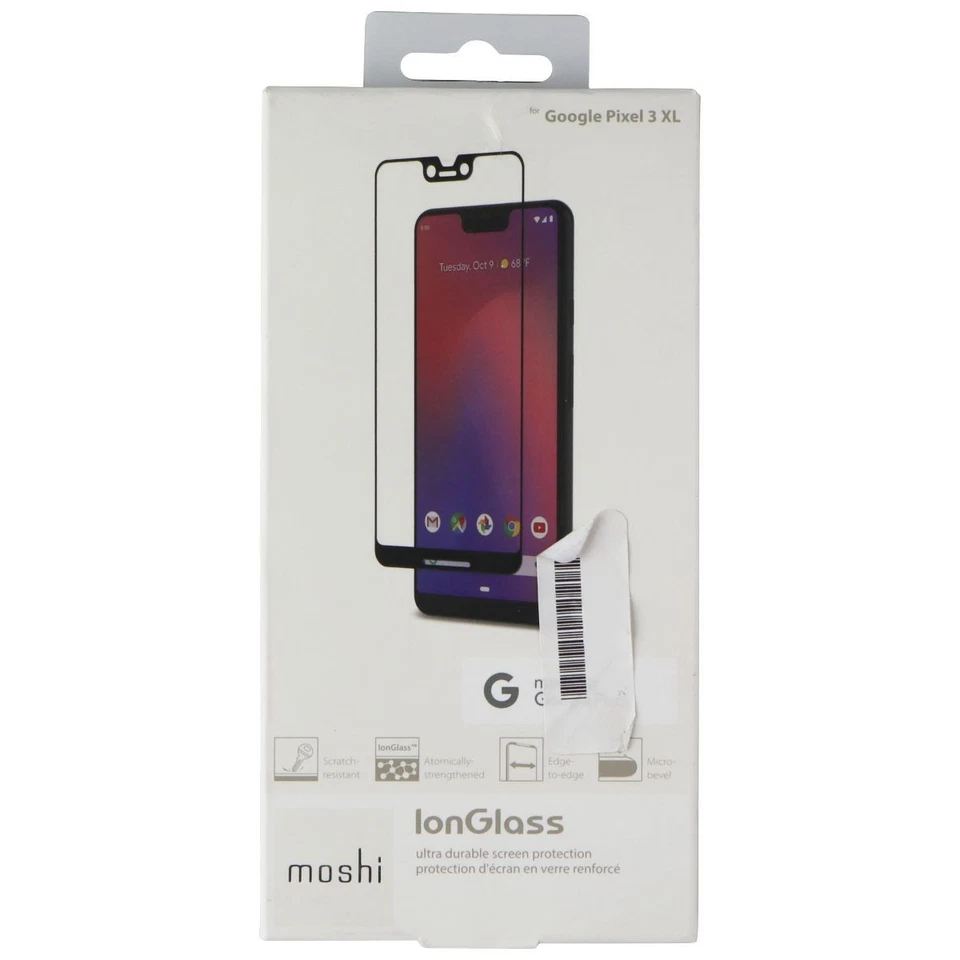 Moshi IonGlass Screen Protector for Google Pixel 3 XL - Image 1 of 1